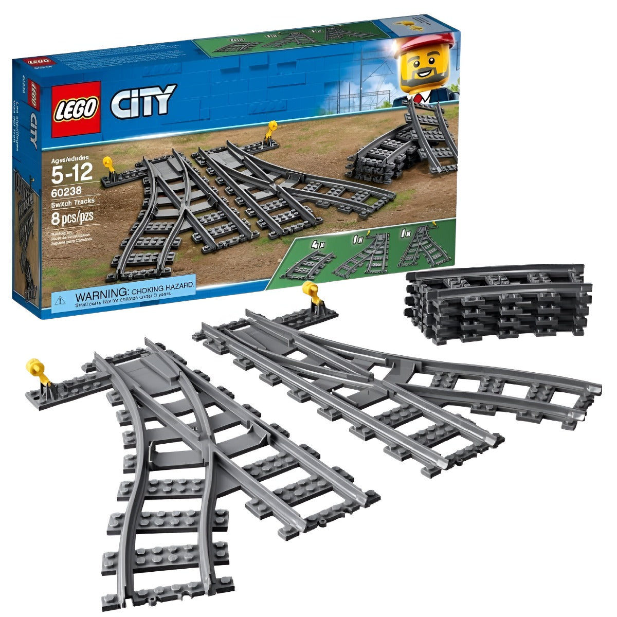 Lego City Trains 60238 Switch Tracks V29
