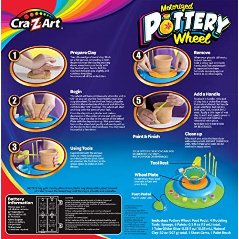 Motorized Pottery Wheel