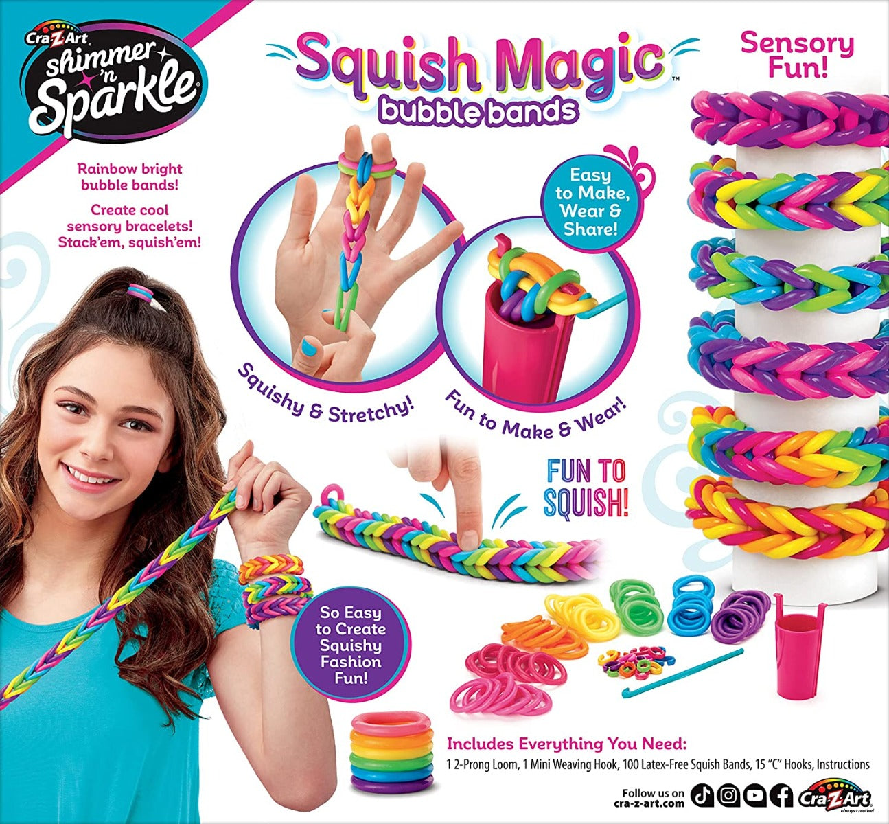 Shimmer N Sparkle - Squish Magic Bubble Bands