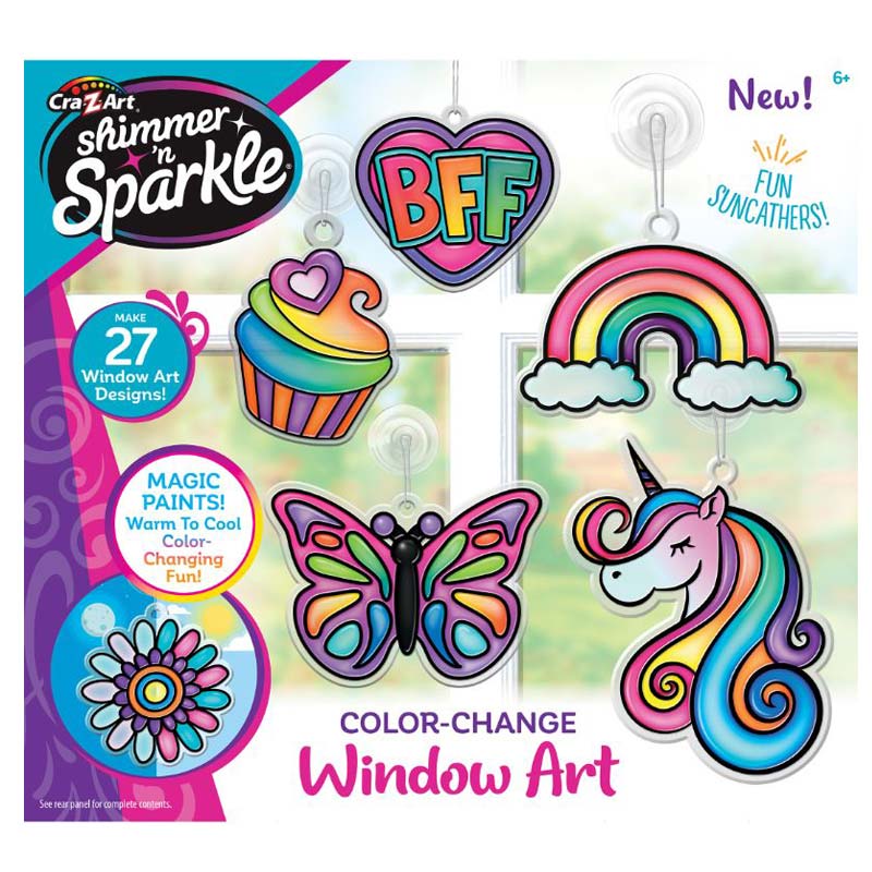 Shimmer N Sparkle - Color Changing Window Art