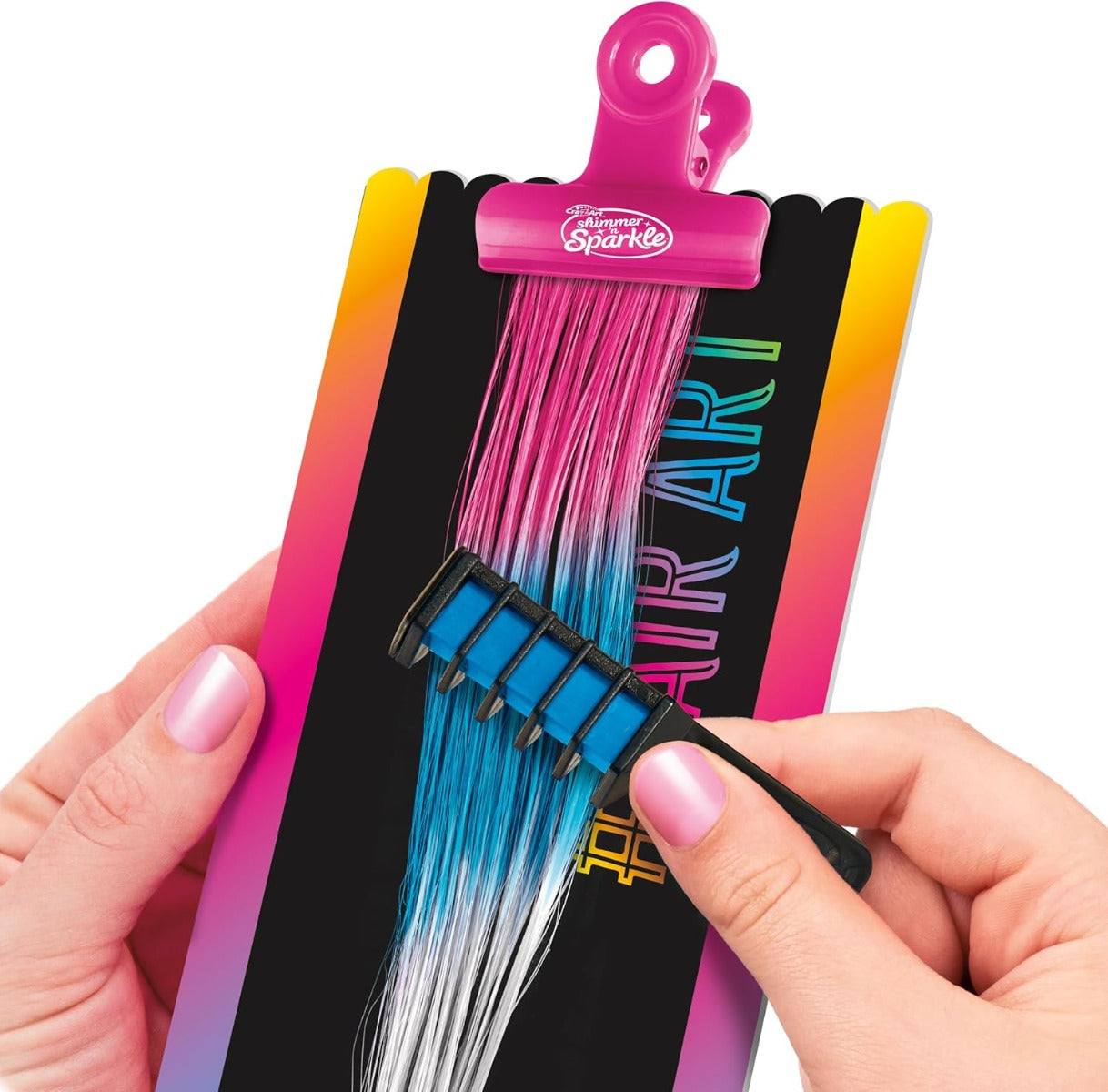 Shimmer and Sparkle - Color Fx Hair Extension Studio