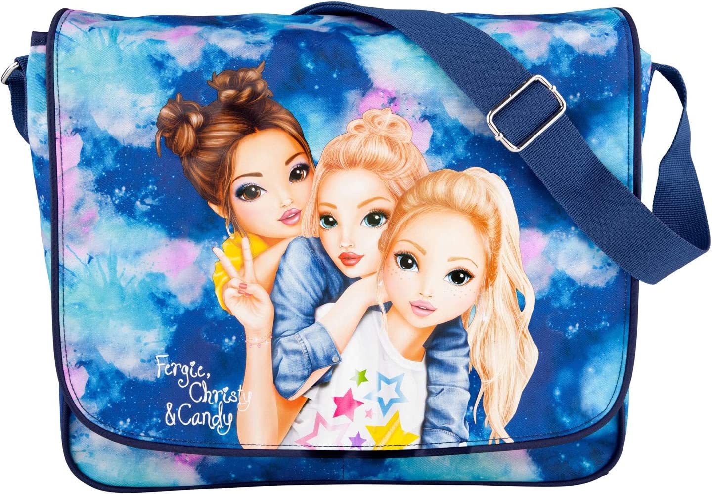 Top Model - Shoulder Bag Watercolor, Blue