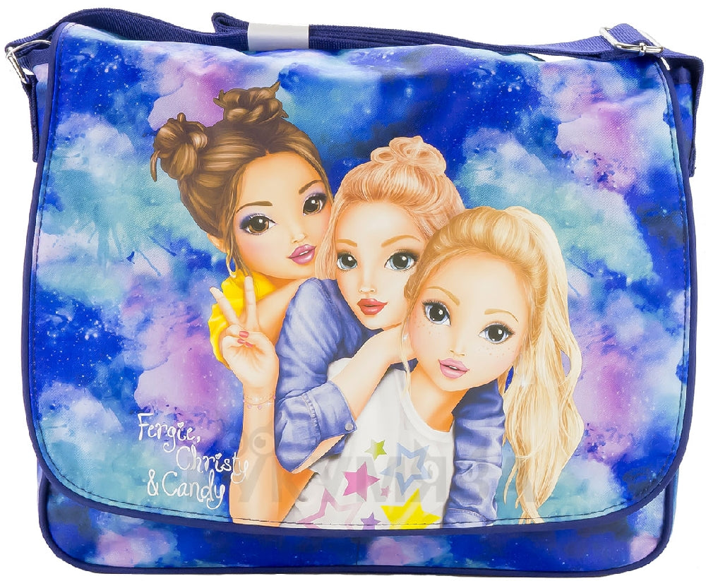 Top Model - Shoulder Bag Watercolor, Blue