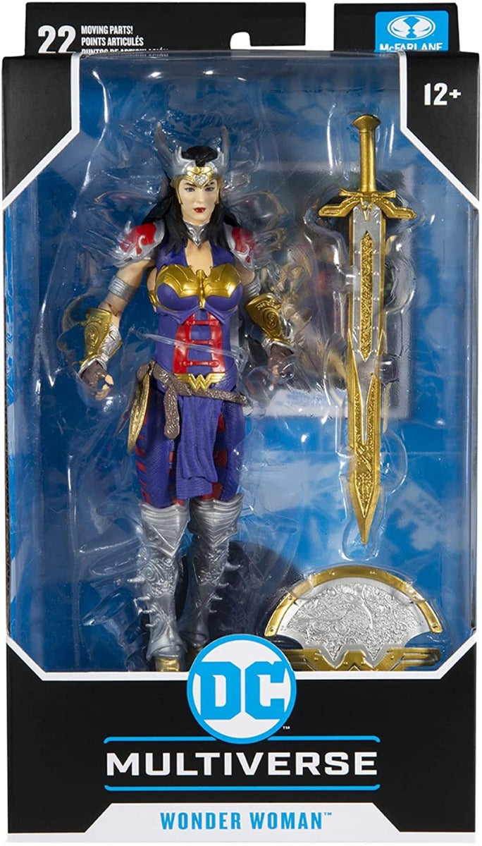 Dc Multiverse 7In Wonder Woman Designed By Todd Mcfarlane