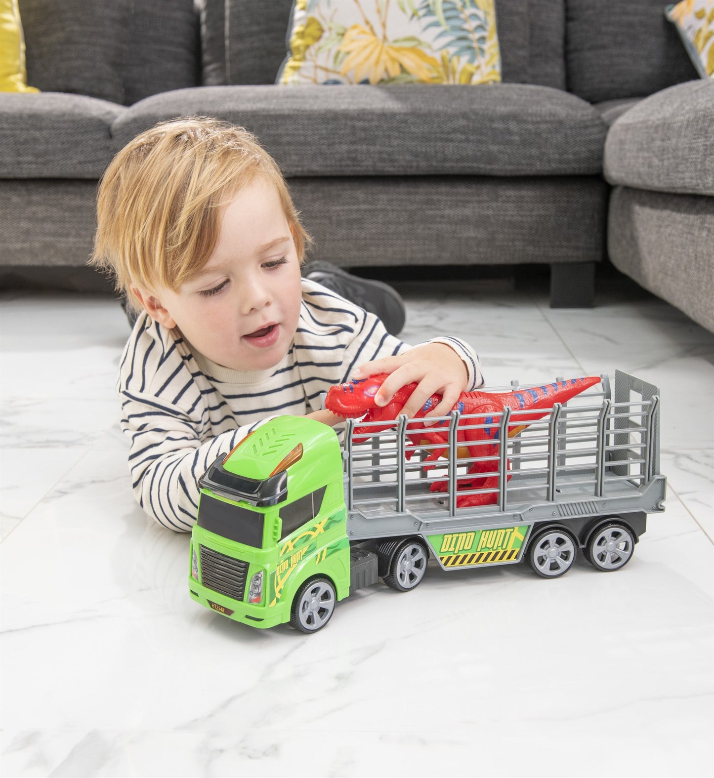 Teamsterz Mighty Machines Dino Transporter (Small) (L&S)