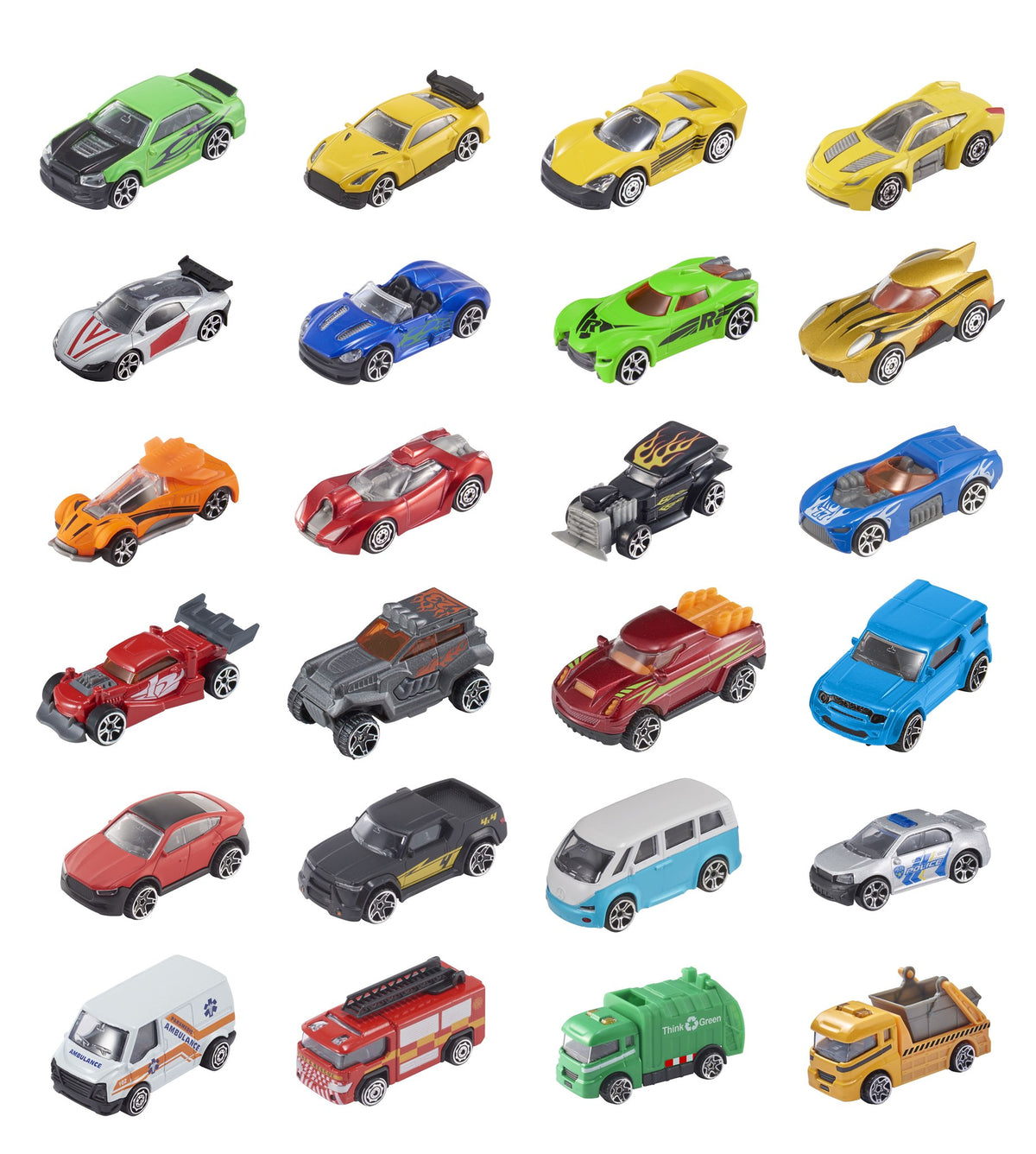 Teamsterz Street Machines Die-Cast Cars Single Blister