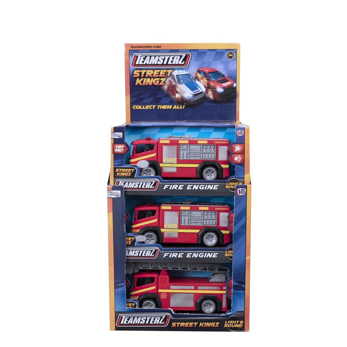 Teamsterz Street Kingz Die-Cast Fire Engine (PDQ)