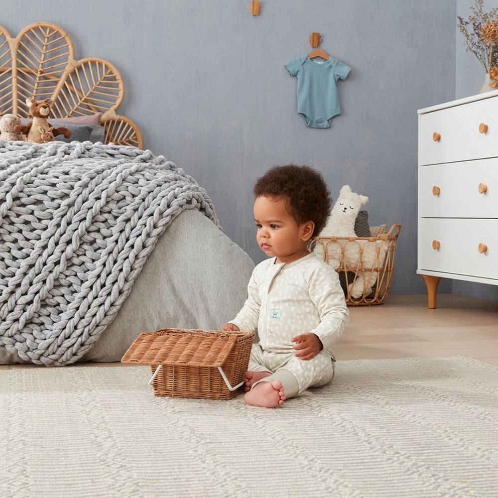 Ergopouch - Bamboo Layers Long Sleeve Sleep Wear 0.2 Tog-Fawn-1 Year