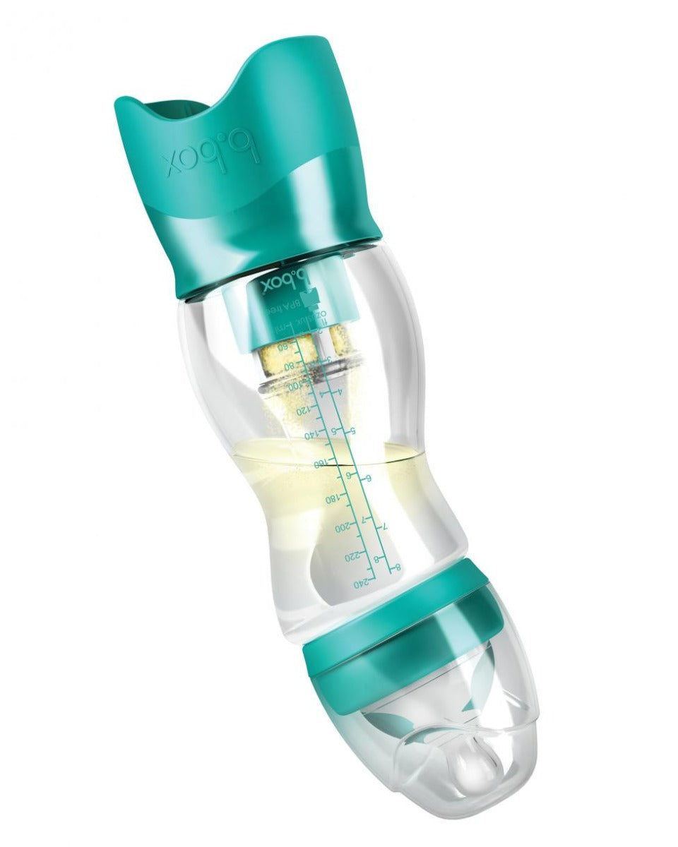 B.Box - Baby Bottle + Dispenser - Teal