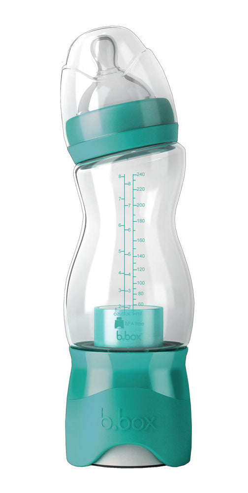 B.Box - Baby Bottle + Dispenser - Teal