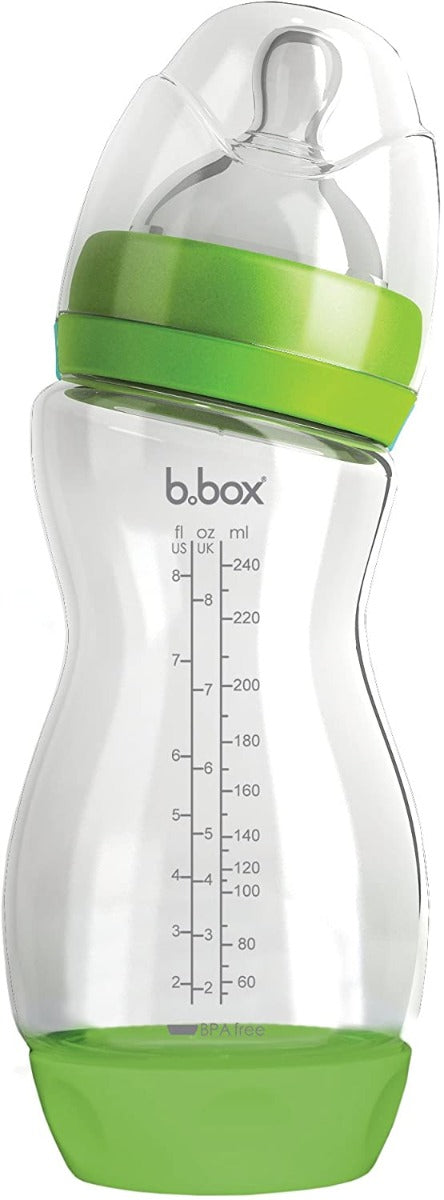 B.Box - Baby Bottle + Dispenser - Lime Green