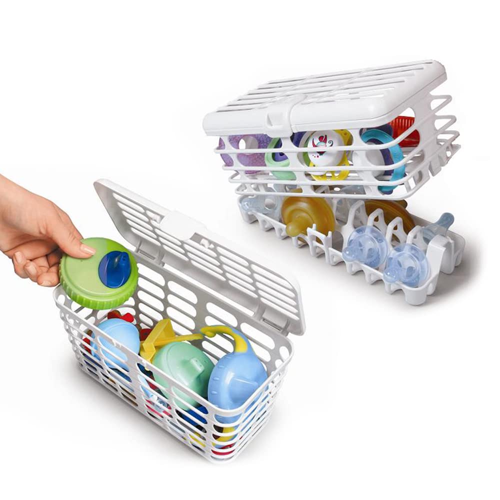 Infant And Toddler Dishwasherbasket Combo White