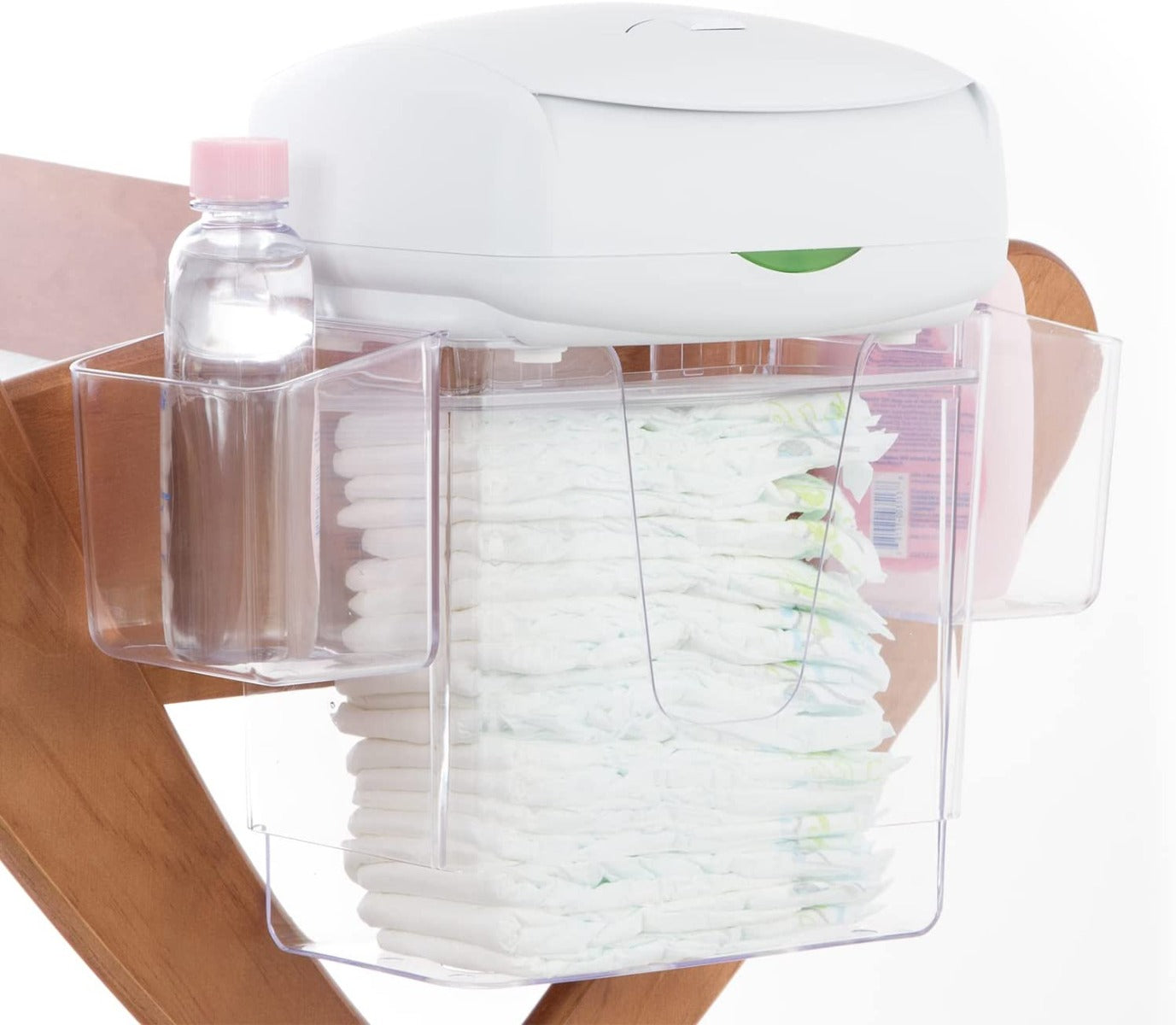 Prince Lionheart - Diaper-Nappy Depot White - Transparent New