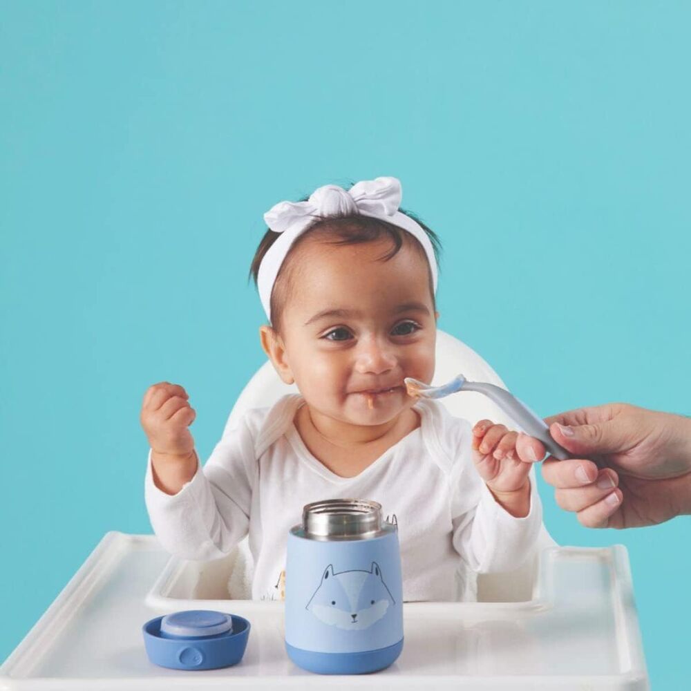 Insulated Mini Food Jar - Blue