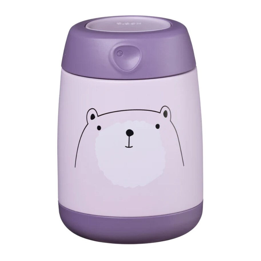 Insulated Mini Food Jar - Purple