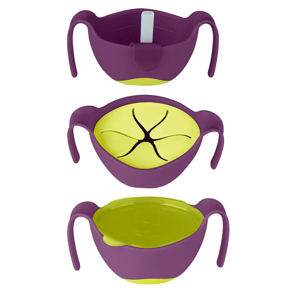 Bowl And Straw Strawberry Shake Passion Splash Purple
