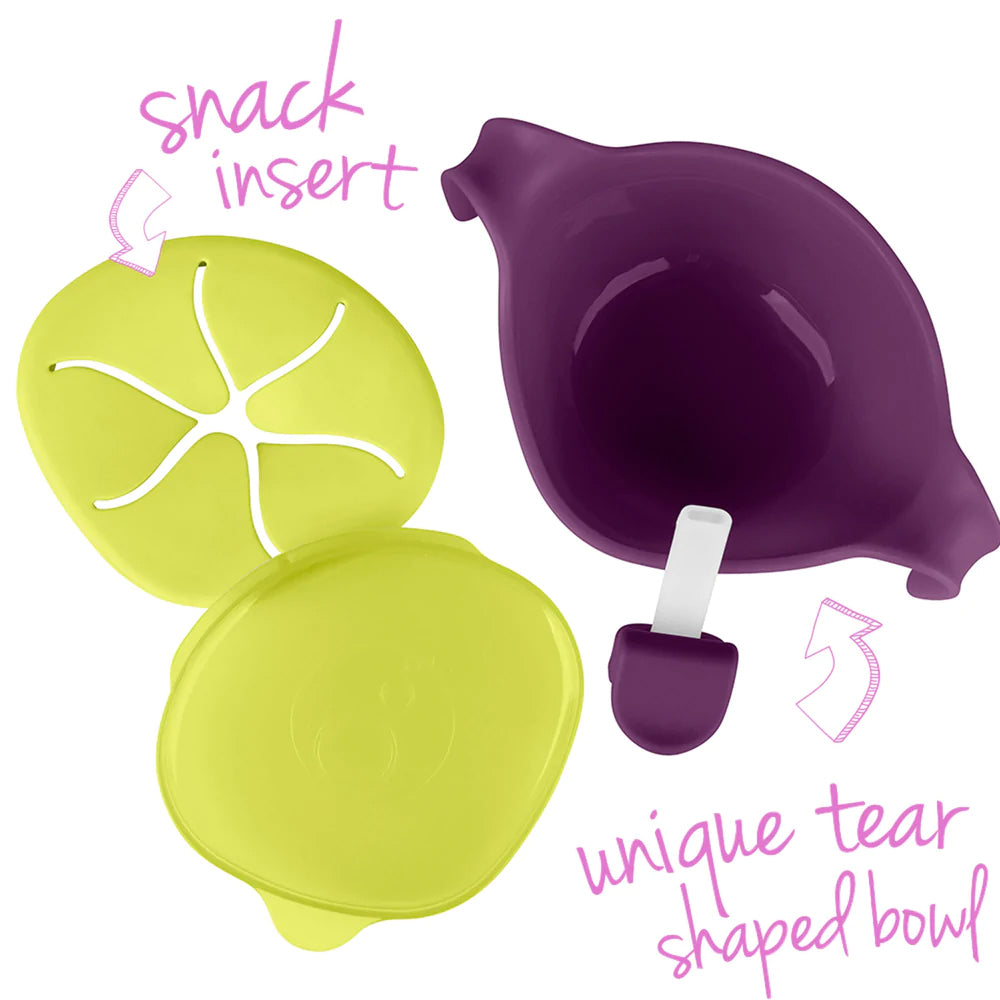 Bowl And Straw Strawberry Shake Passion Splash Purple