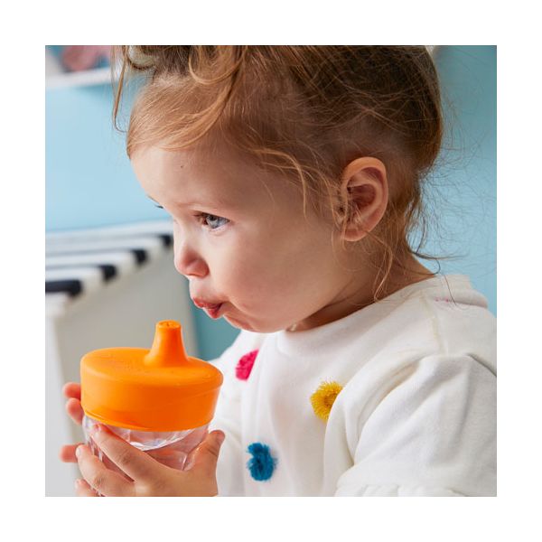 B.Box - Universal Silicone Lid Travel Pack Strawberry Shake