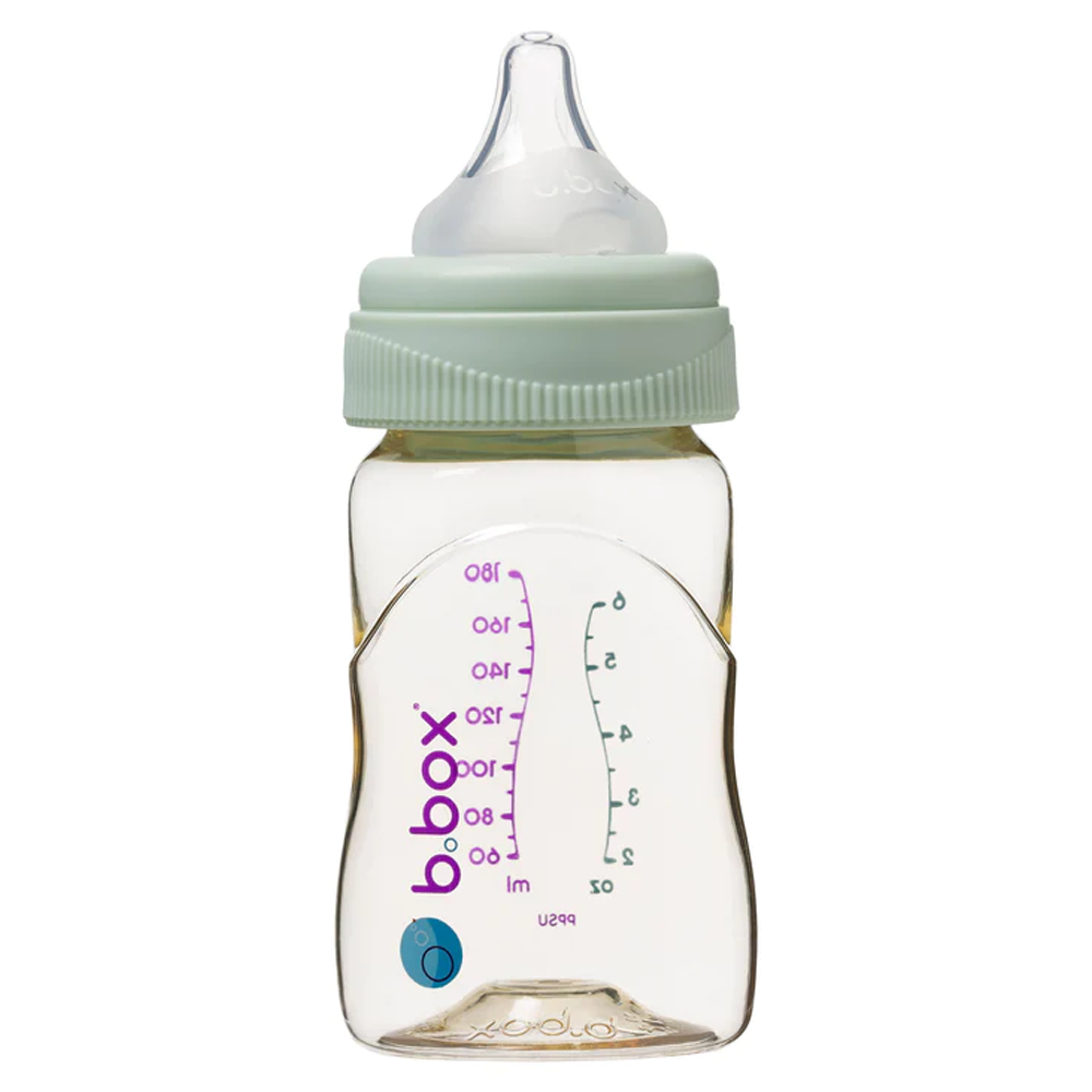 Ppsu Baby Bottle- 180Ml Sage
