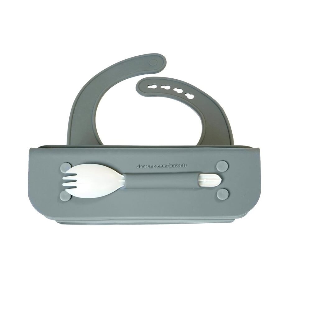 One Piece Bib-Large Packaging Grey
