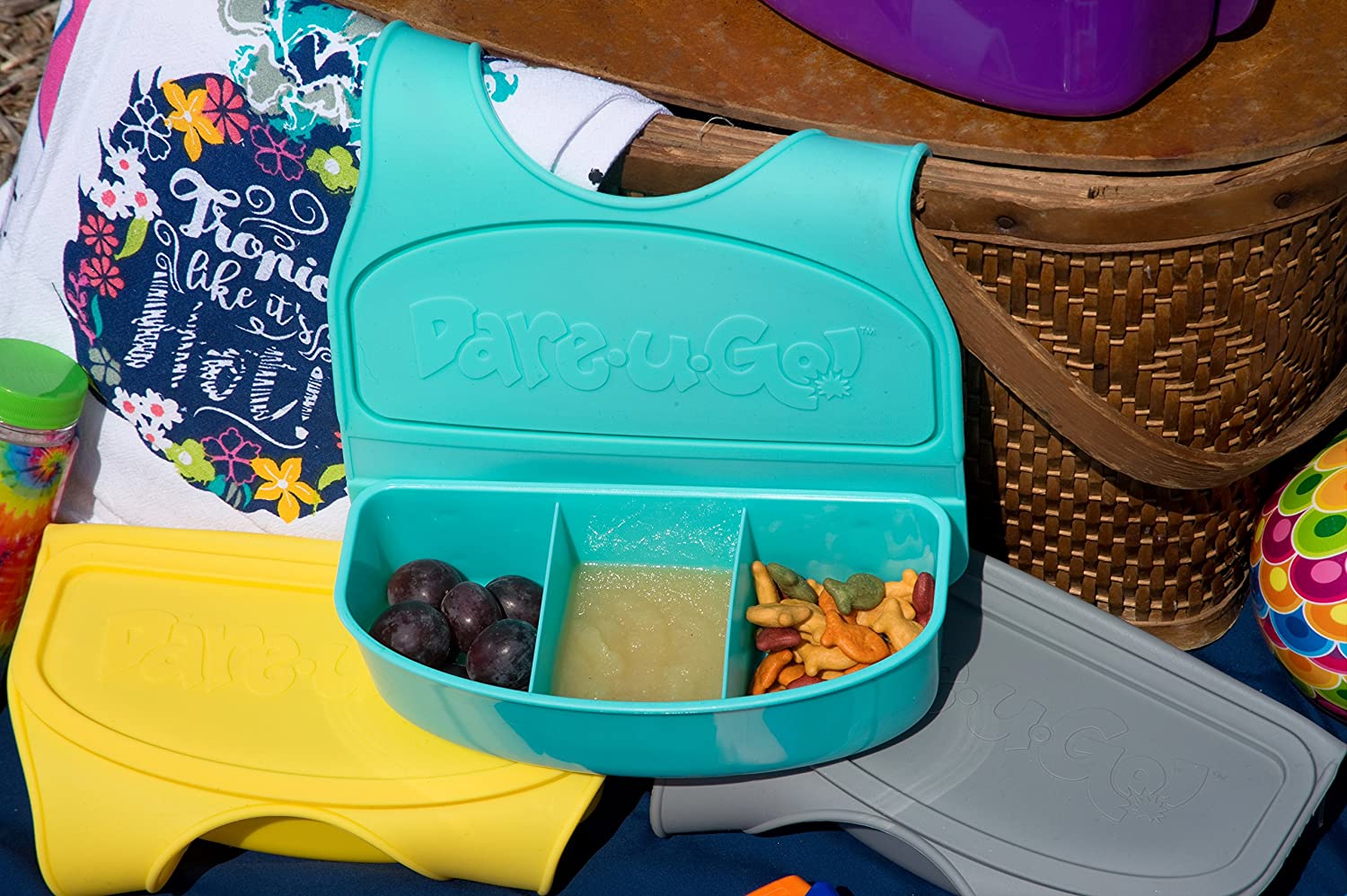 Dare U Go - One Piece Bib-Large Packaging - Turquoise