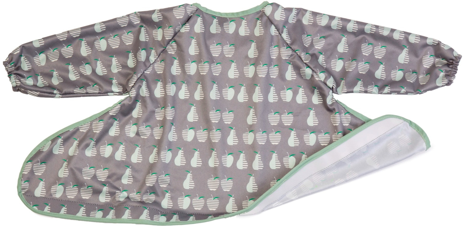 Bib & Tray Set Dove Grey