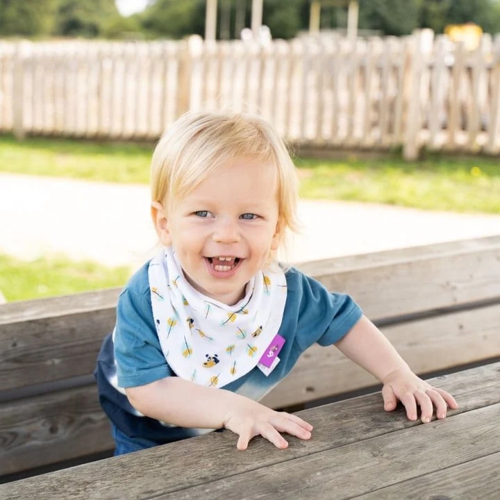 Tidytot Bandana Dribble Bib Animals