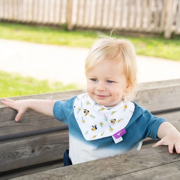 Tidytot Bandana Dribble Bib Animals
