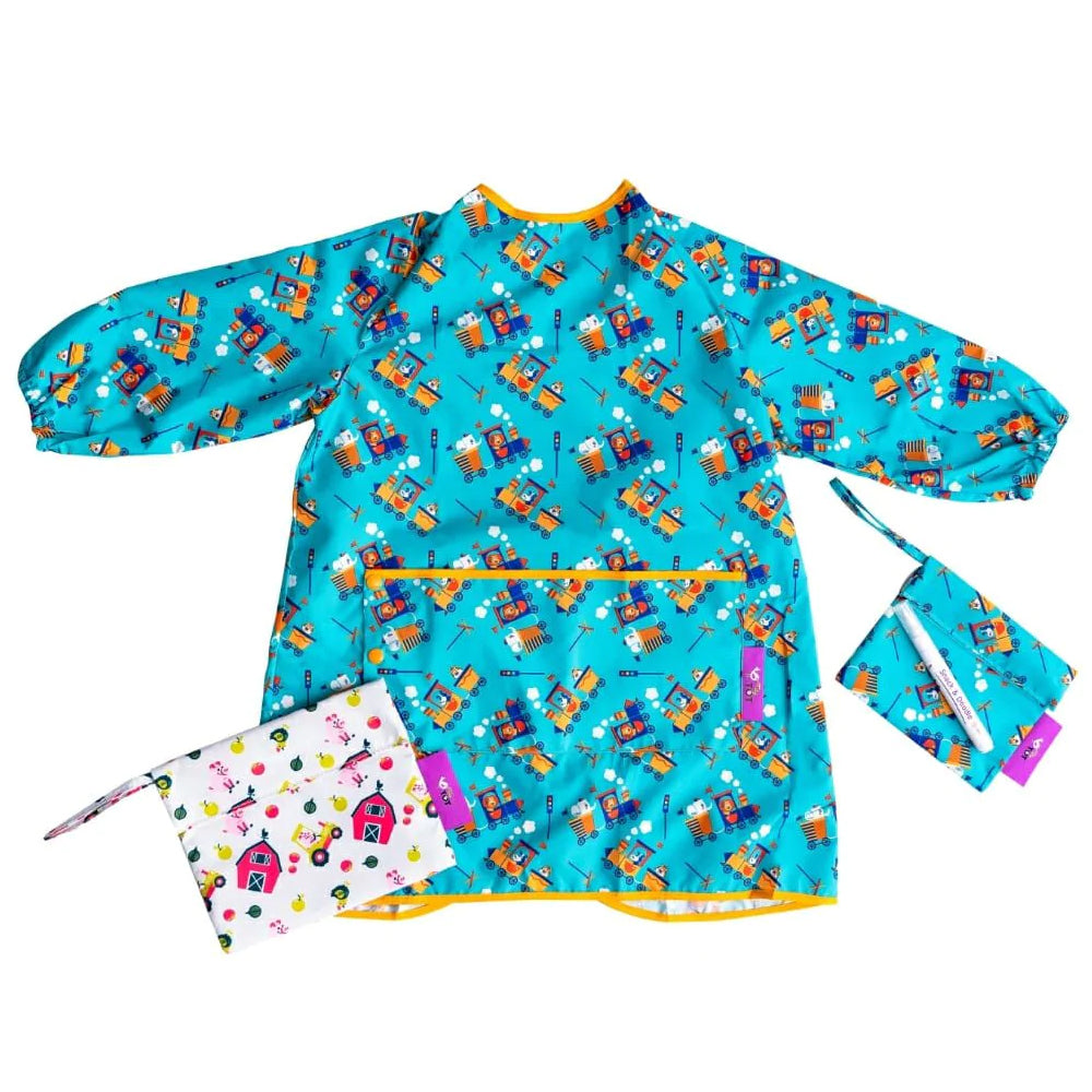 Tidytot - Snack & Doodle - Farmyard Trains