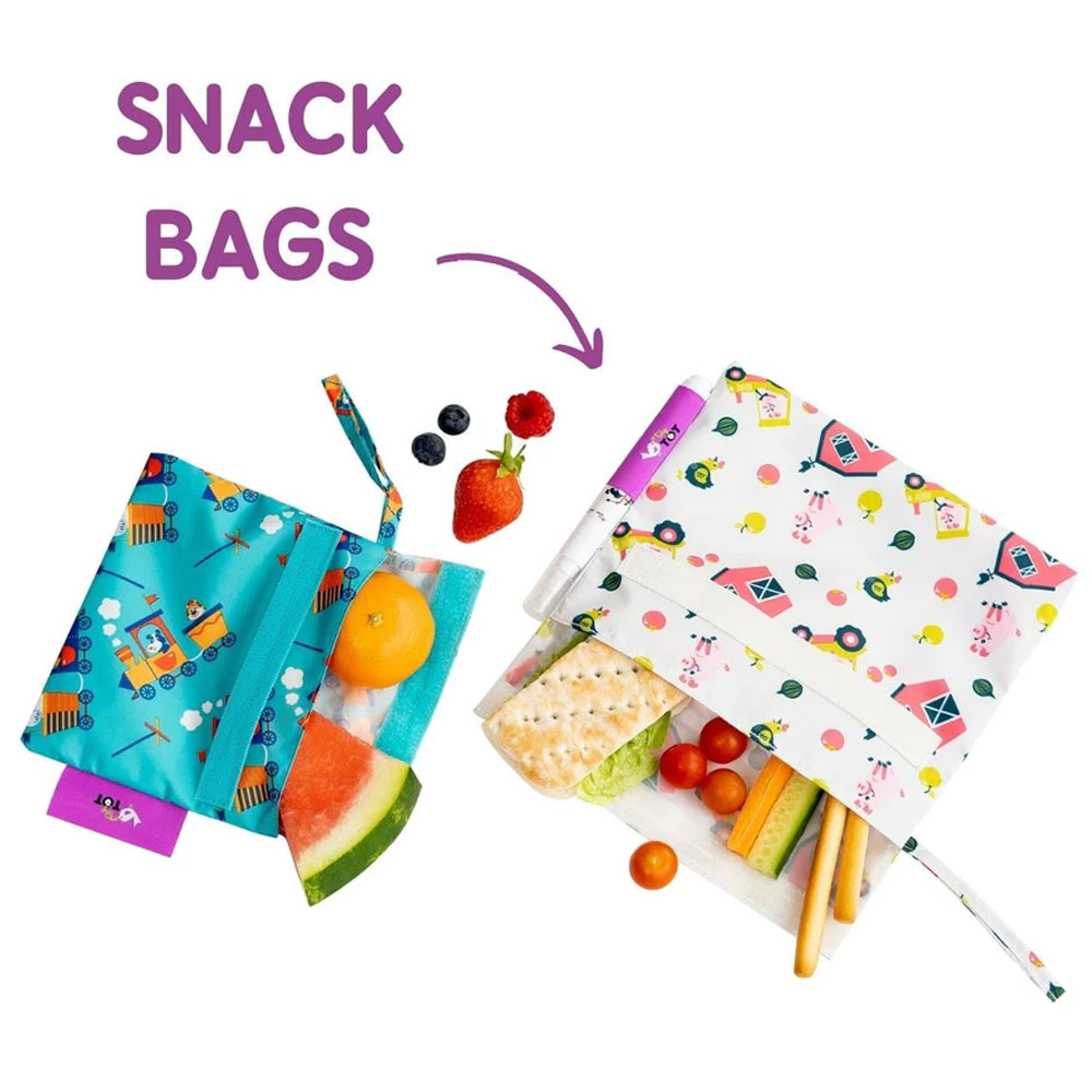 Tidytot - Snack & Doodle - Farmyard Trains