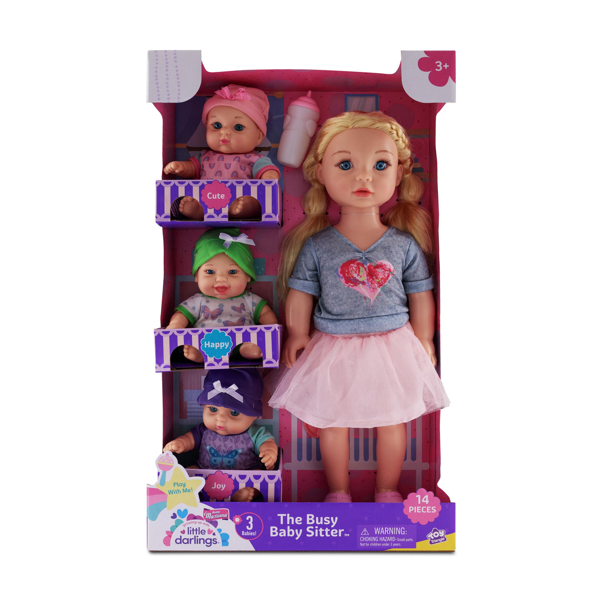Baby Maziuna The Busy Baby Sitter 18 & 8inch