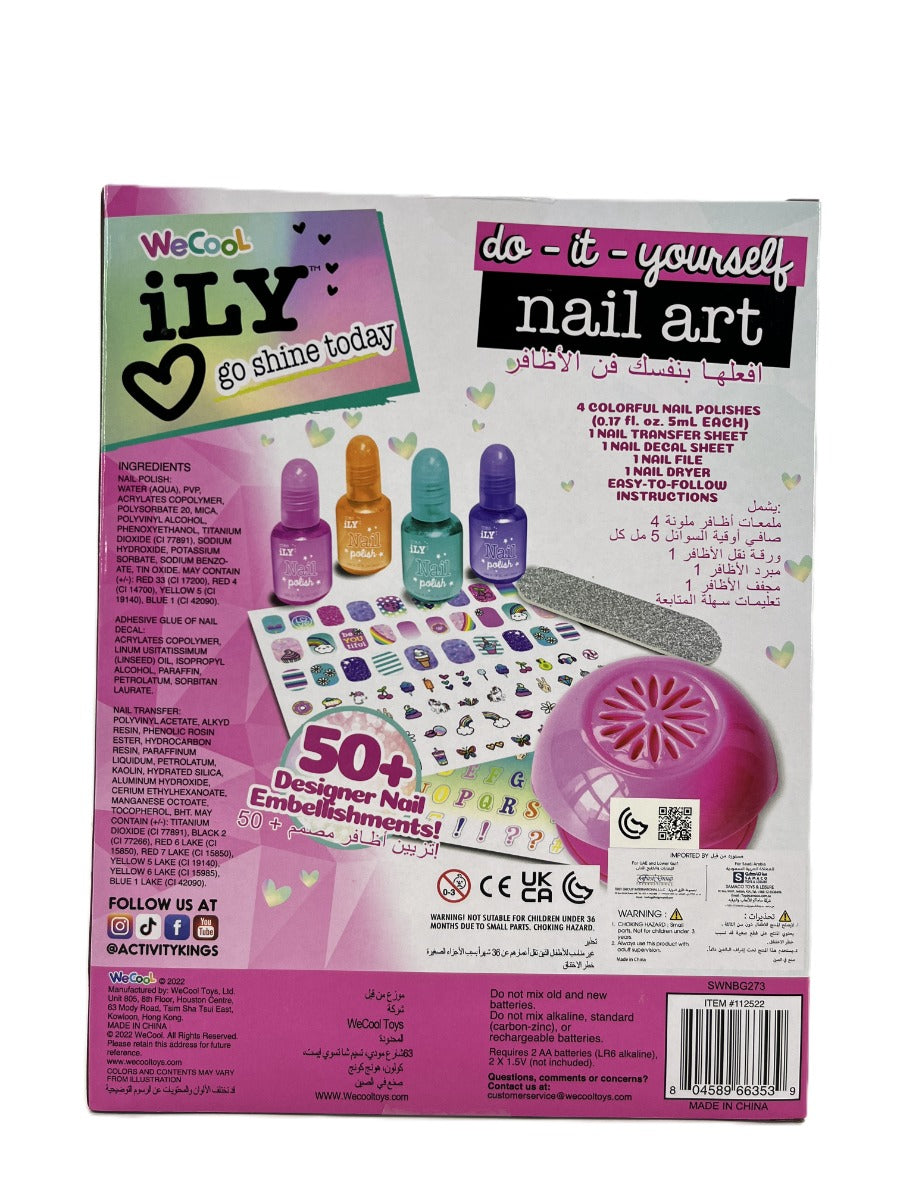 We Cool - Diy Nail Art With Nail Dryer