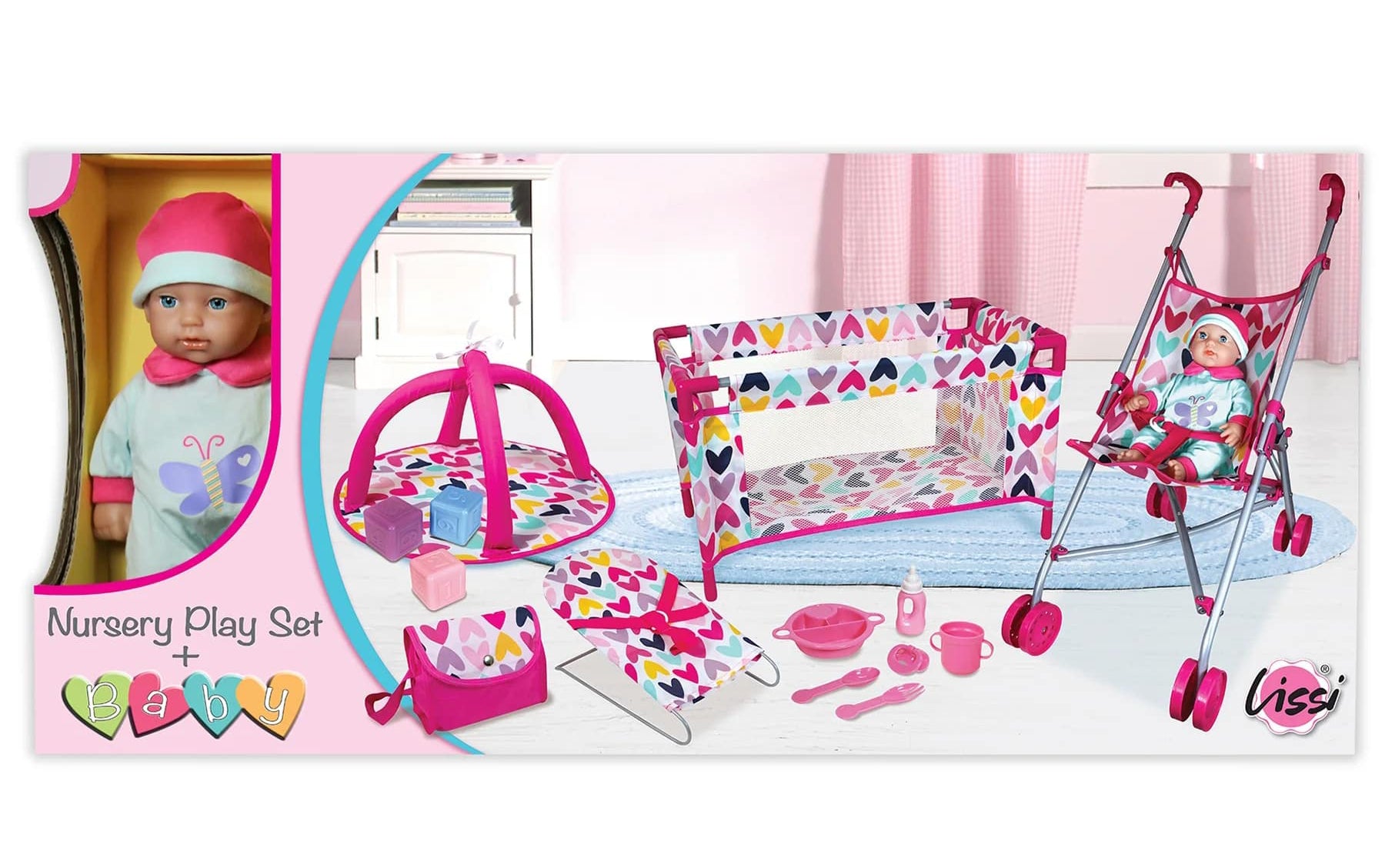 Lissi - Complete 15 Pieces Play Set