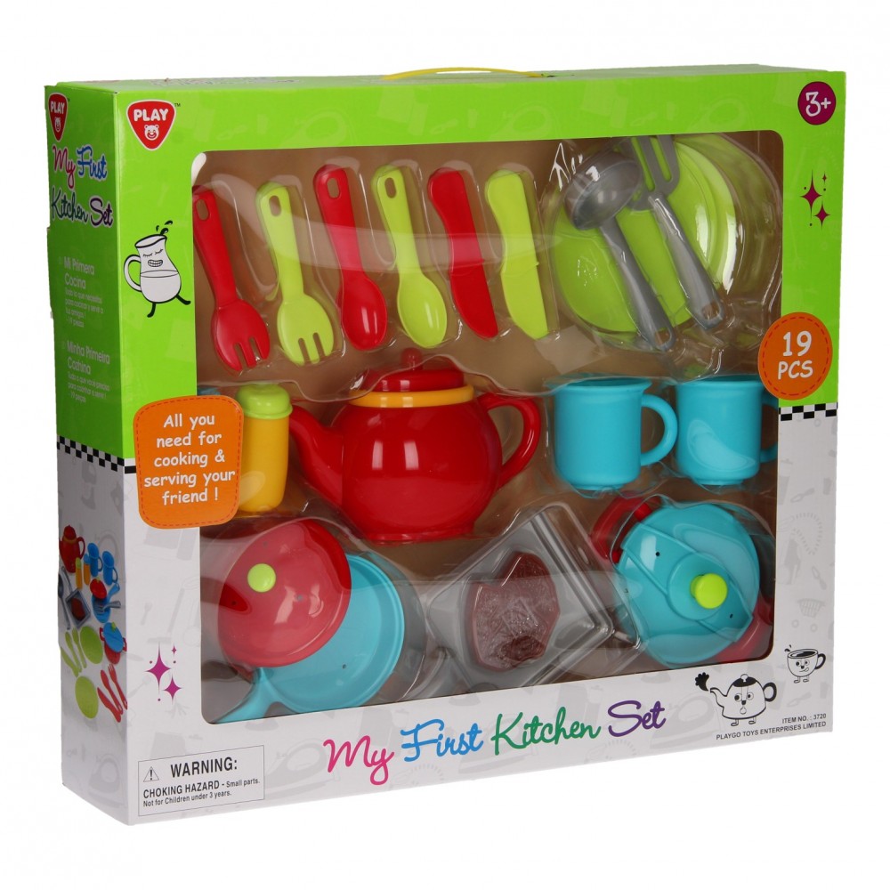 Play Go - My First Kitchen Set - 19 Pcs