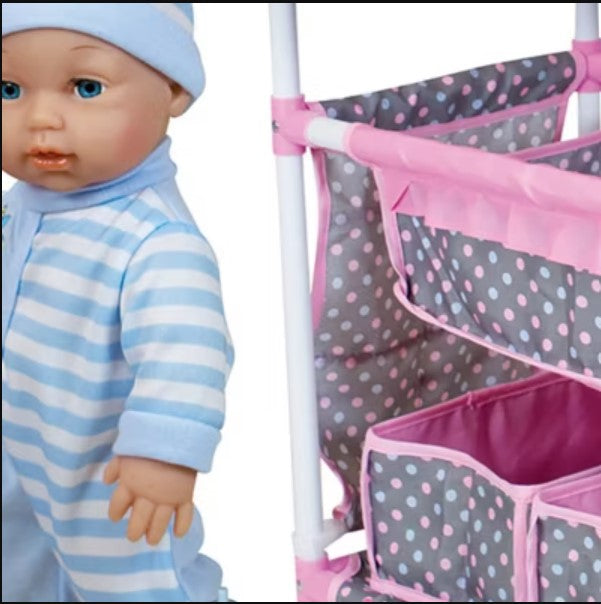 Doll Twin Baby Doll With Baby Care Centre - 30 Inch