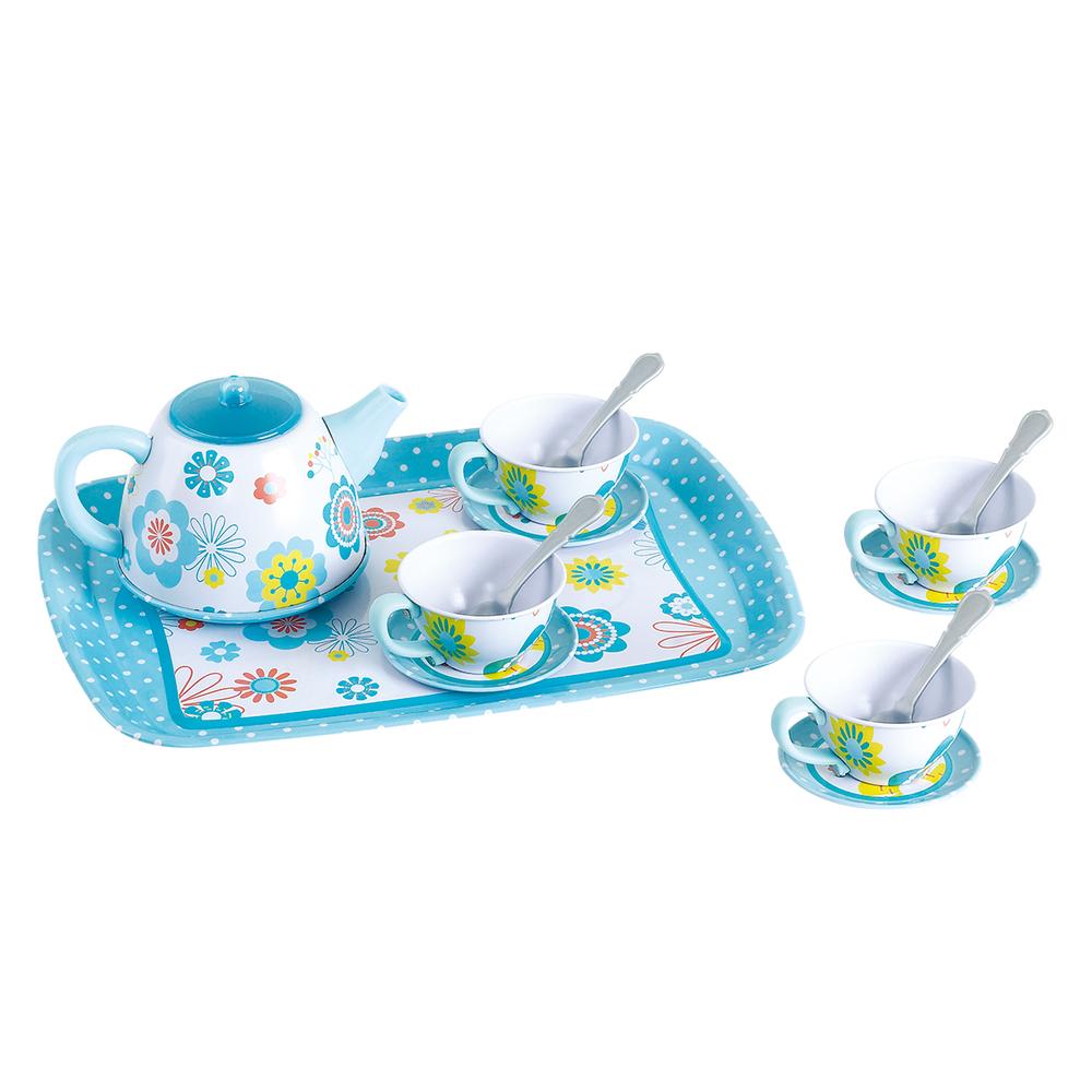 Playgo - My Tea Party Metal Cookware - 14 Pcs