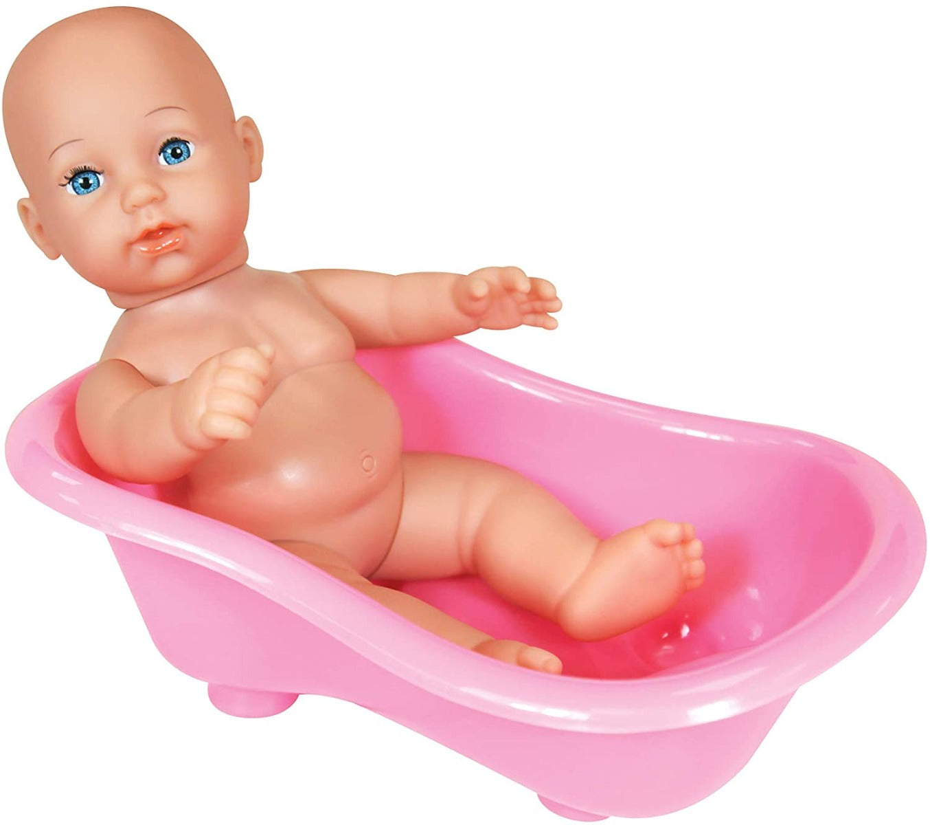 Lissi 11Inches Bath Baby With Bath Tub Potty Bag Bottle Plate