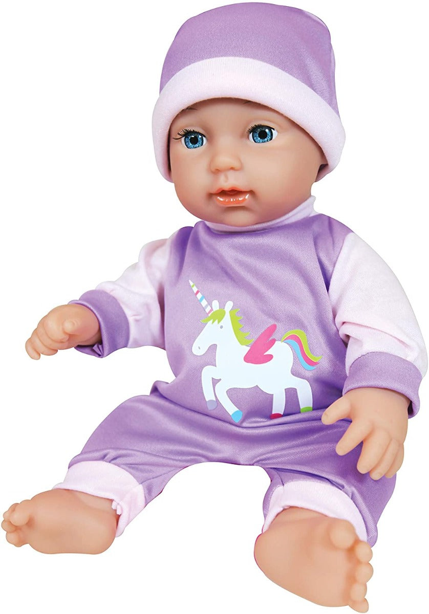 Lissi 11Inches Bath Baby With Bath Tub Potty Bag Bottle Plate