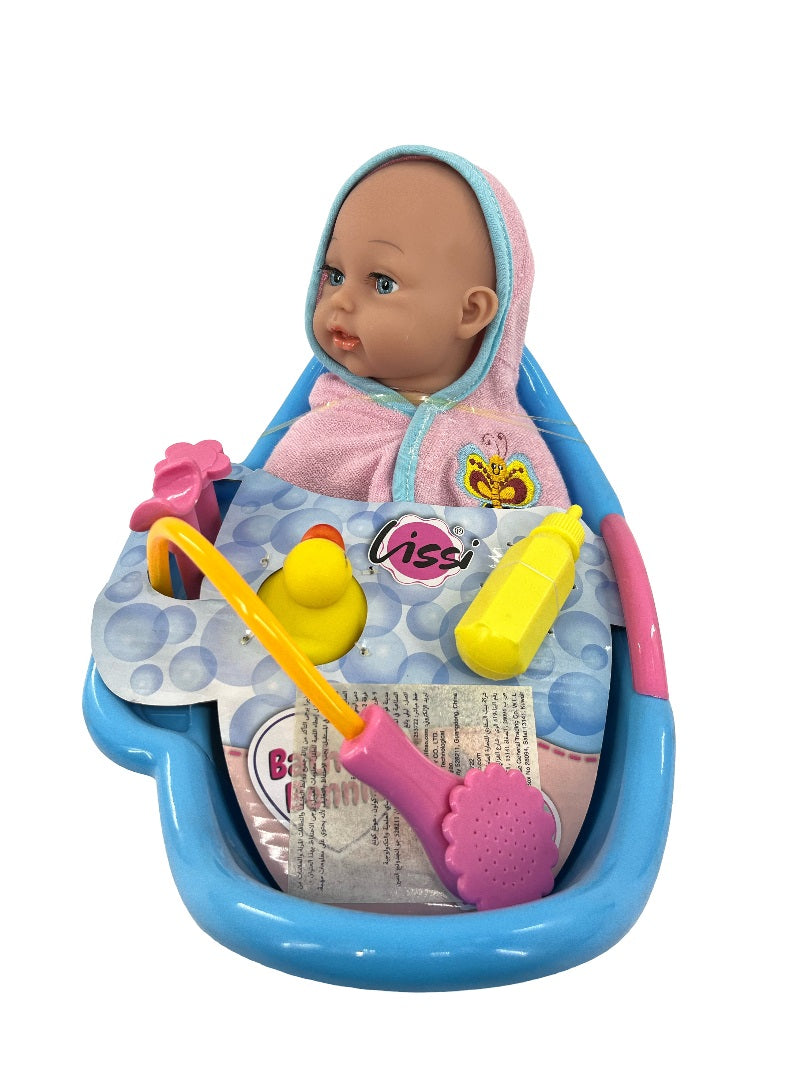 Lissi - 30Cm Bath Baby With Bathtub with Shower