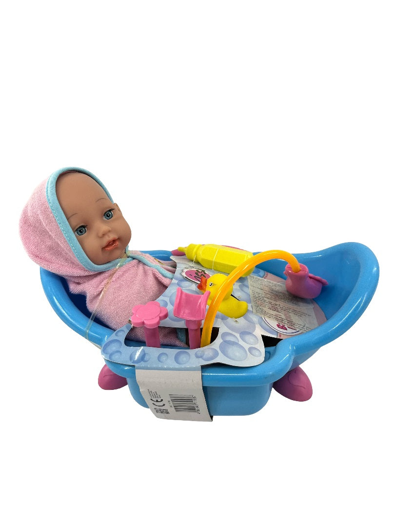 Lissi - 30Cm Bath Baby With Bathtub with Shower