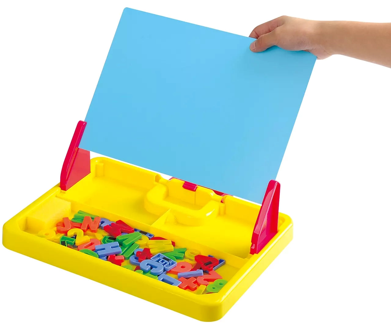 Playgo - Portable Magnet & Drawing Board - 58 Pcs