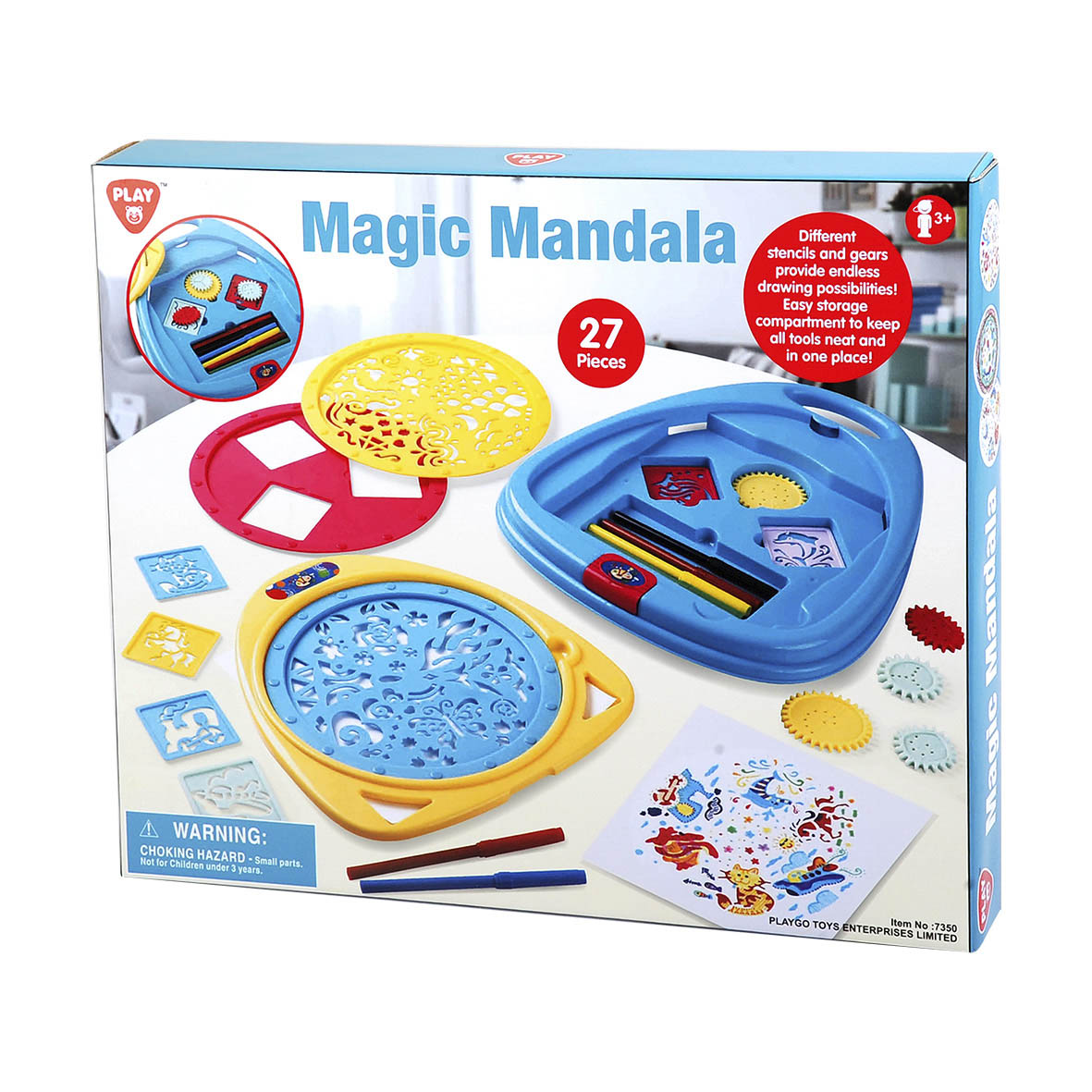 Playgo -Magic Mandala - 27 Pcs