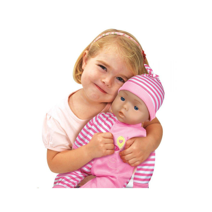 Doll Talking Baby With Feeding Accessories - 18 Inch