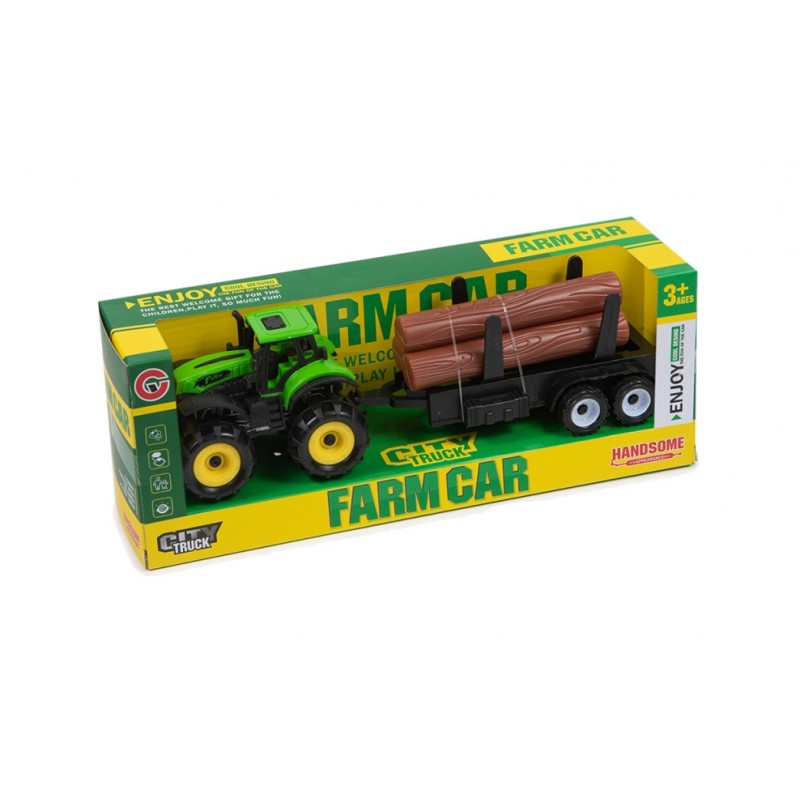 Wood Transporter Farm Truck – Multicolor