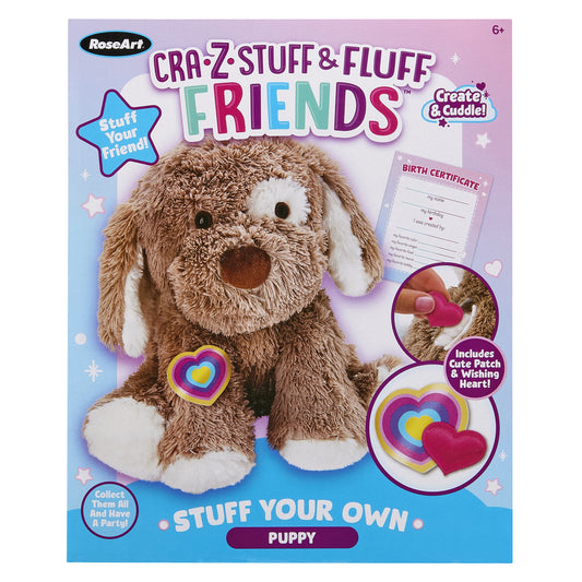 Rose Art CraZStuff & Fluff Friends Puppy