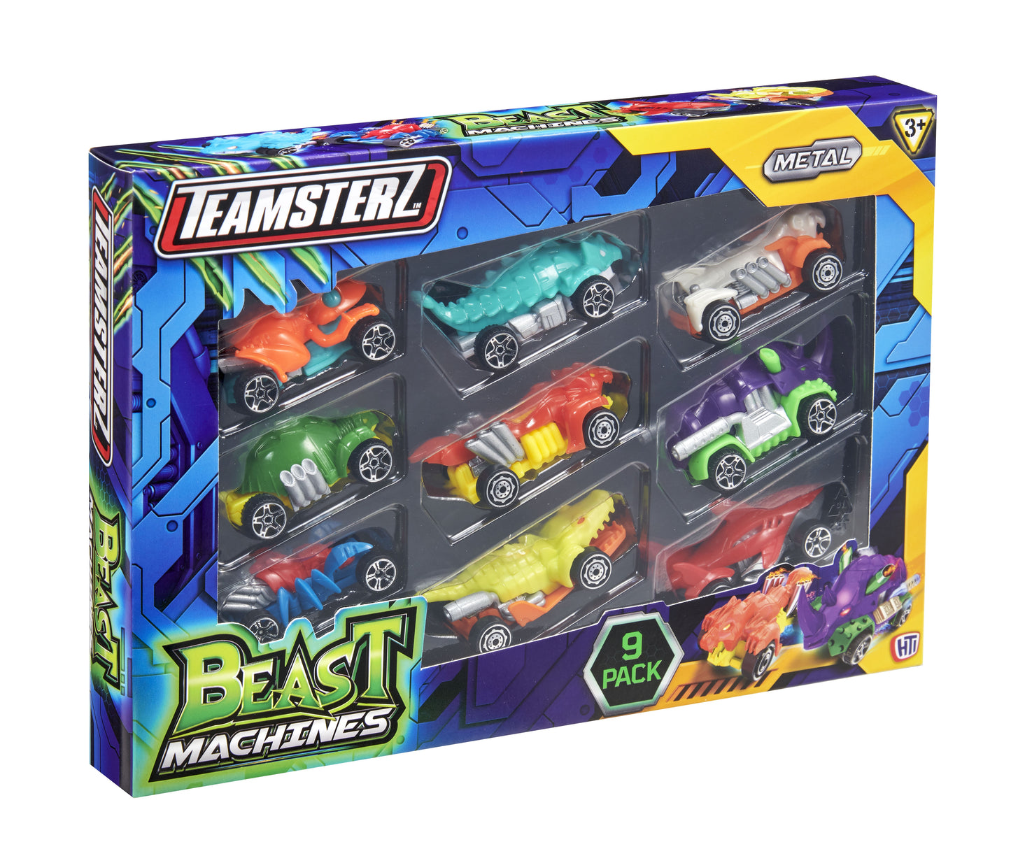 Teamsterz Beast Machines Die-Cast 9pk