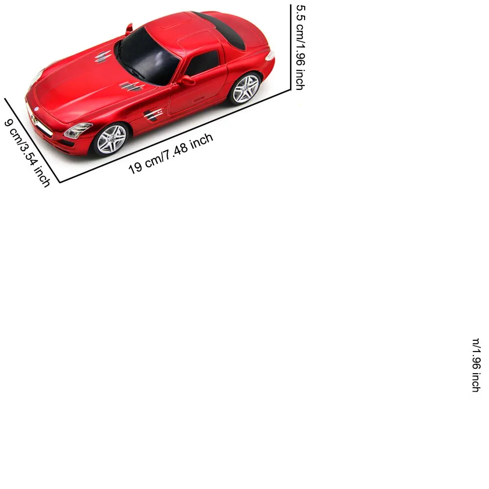 Wemzy - Rc Car Mercedes-Benz Sls Amg Remote-Red
