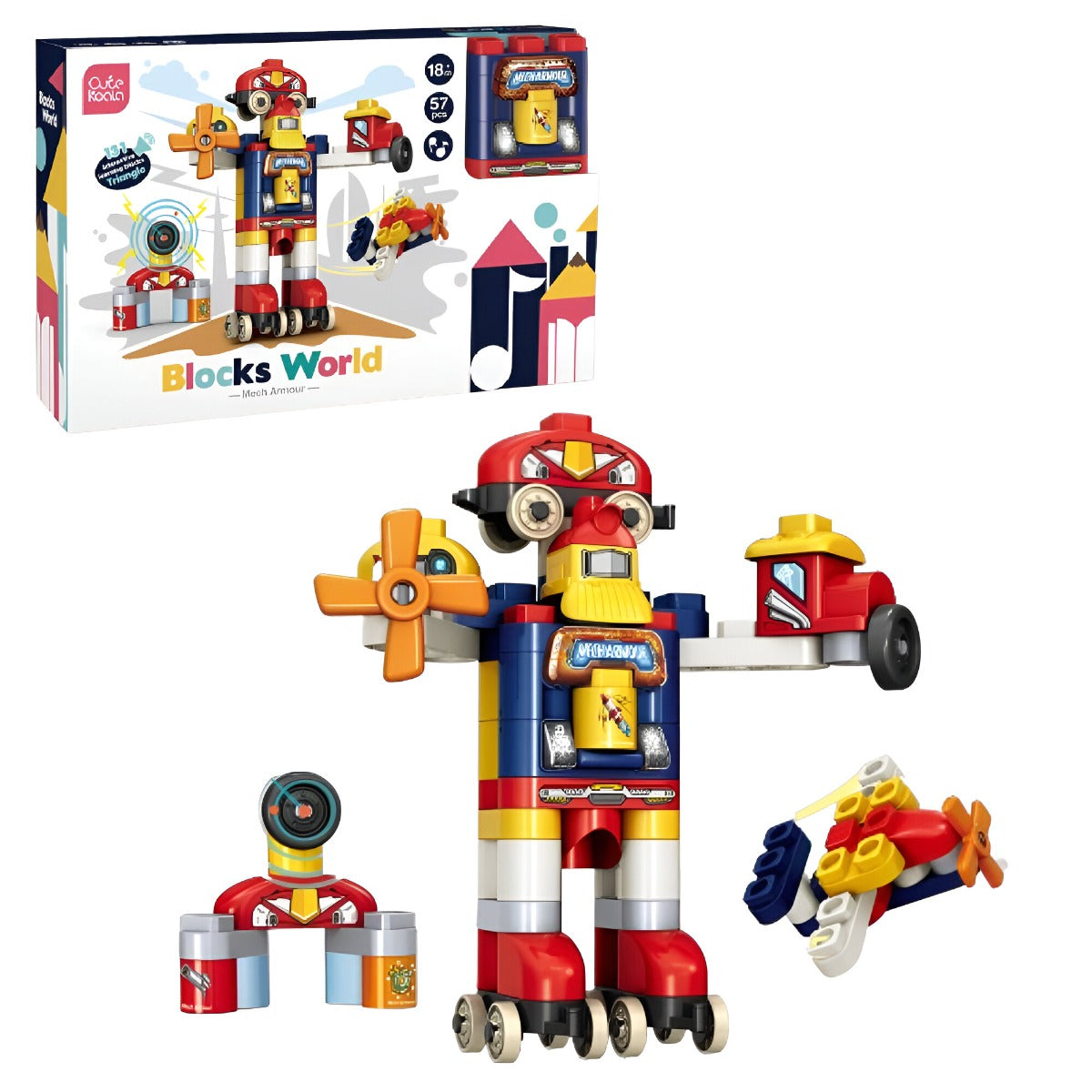 Cute Koala - Robot Building Kit - 57 Pieces