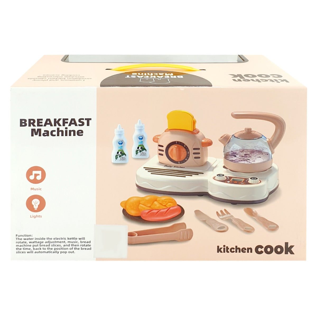 Electric Breakfast Machine Light & Sound