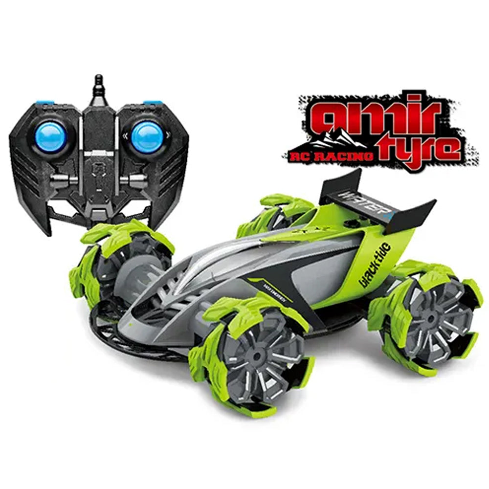 Amir Auto Expanding Wheel Racing Car - Green